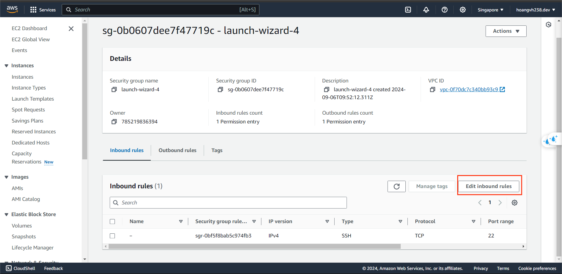 Setup Security Group :: CI/CD Pipeline For Dotnet razor page Project ...